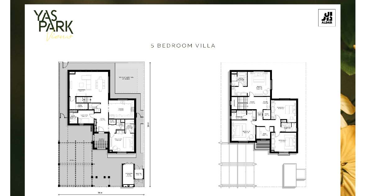 5 Bed Villa at Yas Park Views